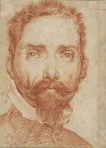 Retrato do alaudista Giulio Mascheroni de Annibale Carracci