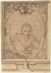 Auto-retrato de Annibale Carracci