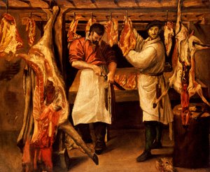 O açougue de Annibale Carracci