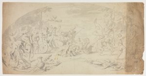 Triunfo de Baco e Ariadne de Annibale Carracci