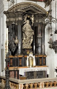 A Assunção da Virgem Maria, 1586 de Annibale Fontana