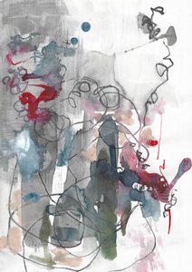 Linhas fluidas abstratas de Annick