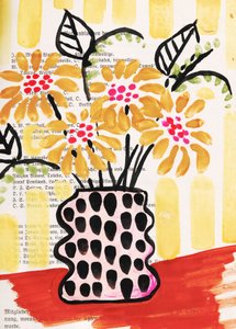 Vaso floral divertido de Annick