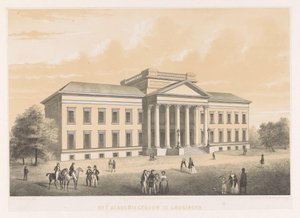 Edifício da Academia em Groningen O Edifício da Academia em Groningen (título no objeto) de Anonymous