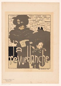 Publicidade para La Revue Blanche Poster Masters (título da série no objeto) de Anonymous