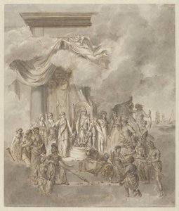 Alegoria do reinado do Rei Guilherme I, 1838 de Anonymous