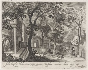 Apollo e Leucothea
Cenas das Metamorfoses de Ovid (título da série) de Anonymous