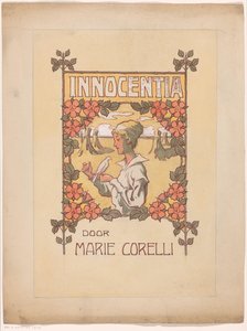 Design da banda para: Marie Corelli, Innocentia: Dream Life and Reality (Innocence), 1915 de Anonymous