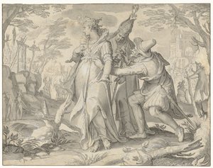 Ameaças à Holanda Alegorias Revolta Holandesa (título da série) de Anonymous