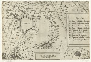 Cerco e conquista de Lingen por Spinola, 1605 de Anonymous