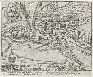 Cerco de Hulst pelo arquiduque Albrecht, 1596 de Anonymous