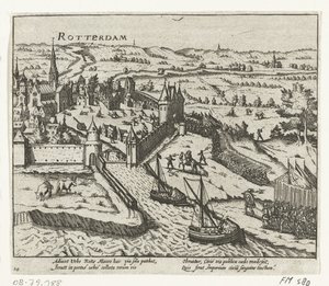 Bossu invade Rotterdam, 1572 de Anonymous