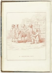 Comité van Rekeningen, 1795 O Comitê de Auditoria (título no objeto) Hollandia Regenerata (kopie italiano) (título da série) A regeneração da Holanda: um espelho para todos os povos regenerados (título da série no objeto) de Anonymous