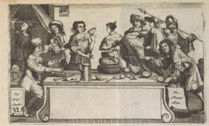 De Fransman en de Hollander, 1673
Frans-man Hollander / Le Francois L