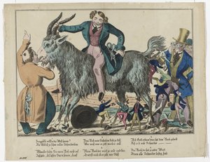 O alfaiate e o corço, 1830-1840, No. 575 de Anonymous