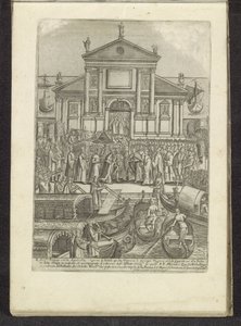 Doge en Serenissima Signoria voor de kerk van San Giorgio Maggiore te Venetië
Scènes uit het Venetiaanse leven (título da série)
Habiti d