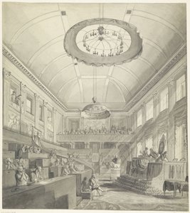 Primeira Assembleia Nacional em Haia, 1796 de Anonymous
