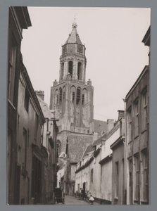 Igreja Eusébio em Arnhem antes da Batalha de Arnhem de Anonymous