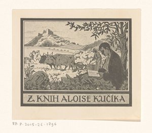 Ex libris por Aloise Kučíka de Anonymous