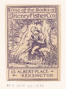 Ex-libris de Henry Fisher Cox de Anonymous