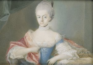Frederika Sophia Wilhelmina (1751-1820), princesa da Prússia, esposa do príncipe Guilherme V de Anonymous