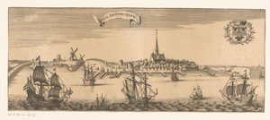 Vista de Oud-Arnemuiden
Oud Arnemuyden (título sobre o objecto) de Anonymous