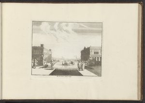 Vista do Grande Canal em Veneza Veue du Grand Canal a Venise (título no objeto) Palácios e Monumentos em Veneza, Livorno, Nápoles e Roma (título da série) de Anonymous