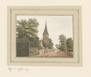 Vista da vila de Heemskerk de Anonymous