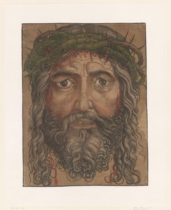 Rosto de Cristo com coroa de espinhos de Anonymous