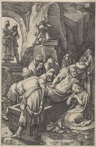 Sepultamento de Cristo A Paixão (título da série) de Anonymous