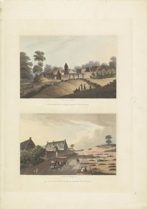 Hougoumont en La Haye-Sainte
Hougomont, olhando em direcção a Waterloo / La Haye Sainte, olhando em direcção a Waterloo (título sobre o objecto) de Anonymous