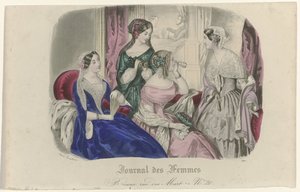 Diário da Mulher, 1840-1851, Pl. 1580 de Anonymous