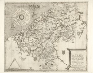 Mapa da Flandres
Exactissima Flandriae Descriptio (título sobre o objecto) de Anonymous