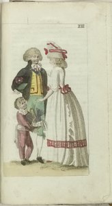 Gabinete de Moda e Gosto 1791, pl. XIII de Anonymous