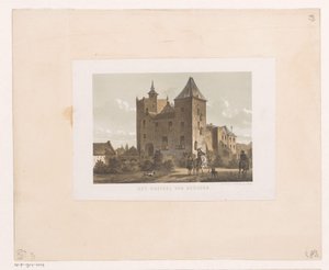 Castelo de Heusden O castelo de Heusden (título no objeto) de Anonymous