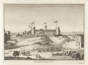Castelo em Itália
Castellum Portae Jovis (título sobre o objecto)
Magesyn dos edifícios em Itália (título da série) de Anonymous