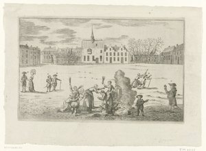Castigo dos Presidentes de Câmara de Arnhem Bentinck e Brantsen, 1784 de Anonymous