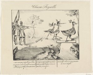 Iate real, 1830 Chasse Royalle (título no objeto) de Anonymous