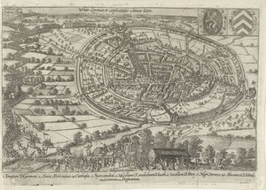 Nível tomado e abandonado pelo exército do Estado, 1595
Urbis Liranae et captivitatis ultimae Icon (título sobre o objecto) de Anonymous
