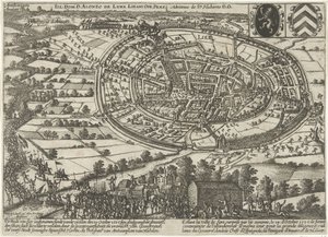 Nível tomado e abandonado pelo exército do Estado, 1595 de Anonymous