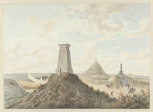 Monumentos em Waterloo, 1815 de Anonymous