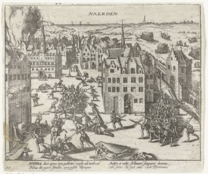 Assassínio pelos espanhóis em Naarden, 1572 de Anonymous