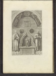 Nis met de heilige Franciscus en de heilige Dominicus
Scènes uit het Venetiaanse leven (título da série)
Habiti d