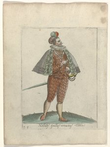 Nobilis Gallies ornattus
Diversarum nationum habitus (...) (título da série) de Anonymous