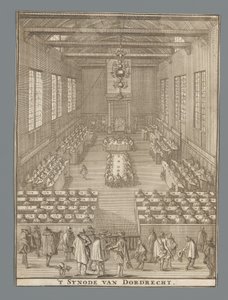 Abertura do Sínodo de Dordrecht, 1618
Sínodo de Dordrecht (título sobre o objecto) de Anonymous