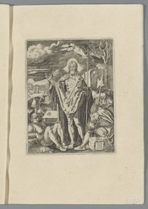 Ascensão de Cristo The Little Pass (título da série) Passio Christi Ab Alberto Durer Nuremberg Figura (título da série) de Anonymous