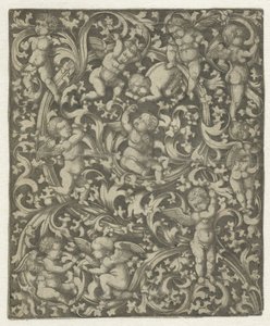 Ornamento com putti de Anonymous