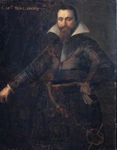Retrato de Bartholomeus Andrio Walsdorffer, Capitão de uma empresa suíça para repartir Friesland, Morreu em Bergen-op-Zoom de Anonymous