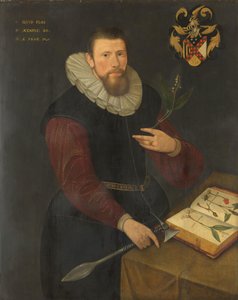Retrato de um botânico de Anonymous
