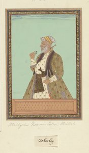 Retrato de Abd al-Jabbar, que era vizir do Sultão Abdullah de Anonymous